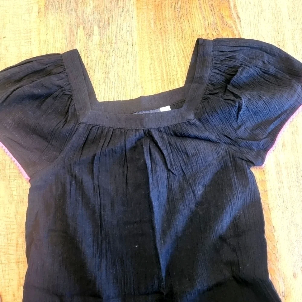 New The Children's Place Black dress Sz Large